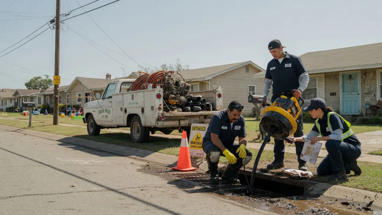 Drain Cleaning in Savoy, TX near me